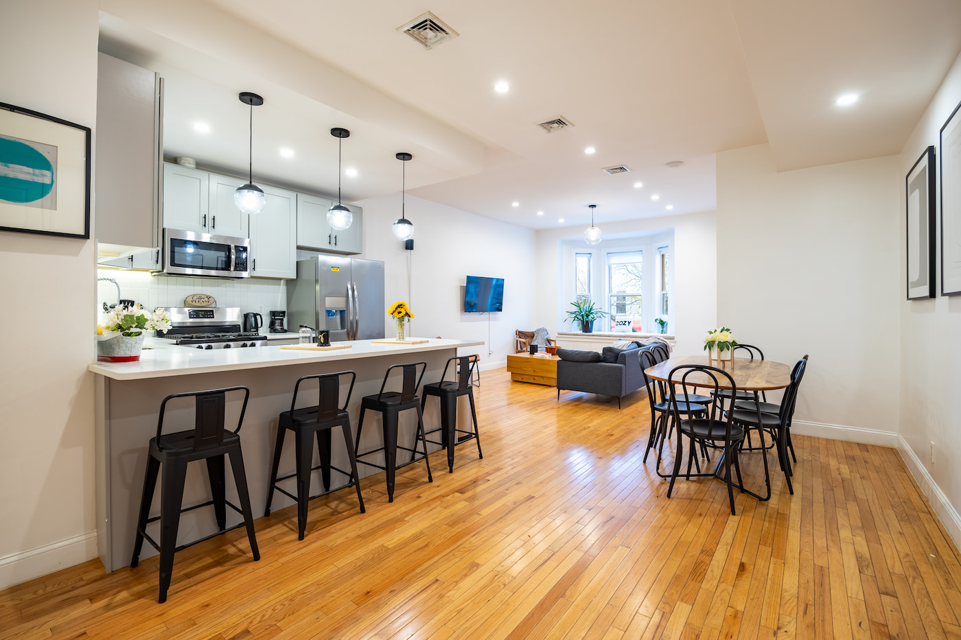 The Kitchen/Dining Room at The Monroe House (Image 2)