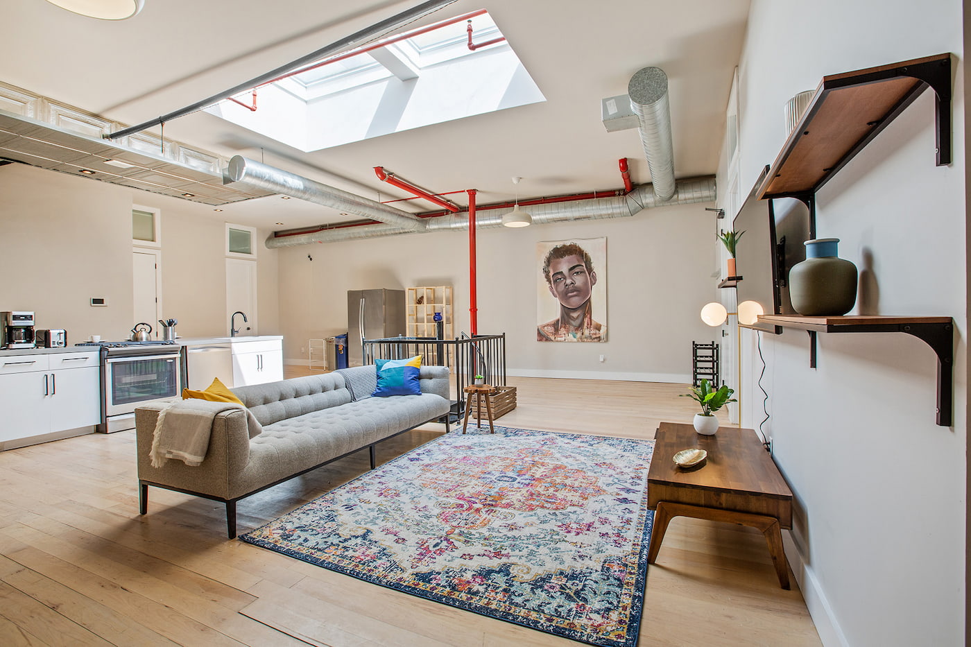 The Room at Large with Desk (Image 6)