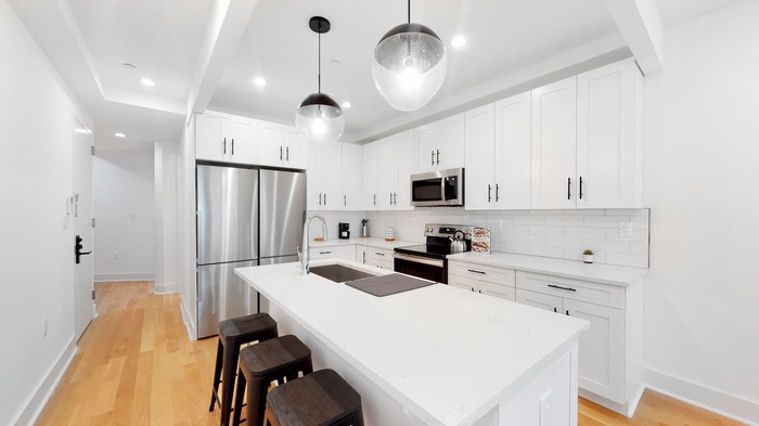 The Crown Heights House: The Kitchens/Dining Room