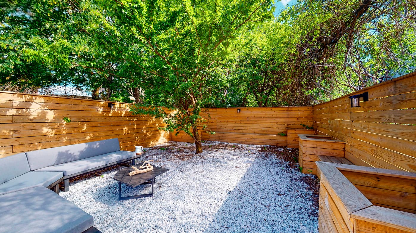 The Outdoor Space at The Crown Heights House (Image 3)